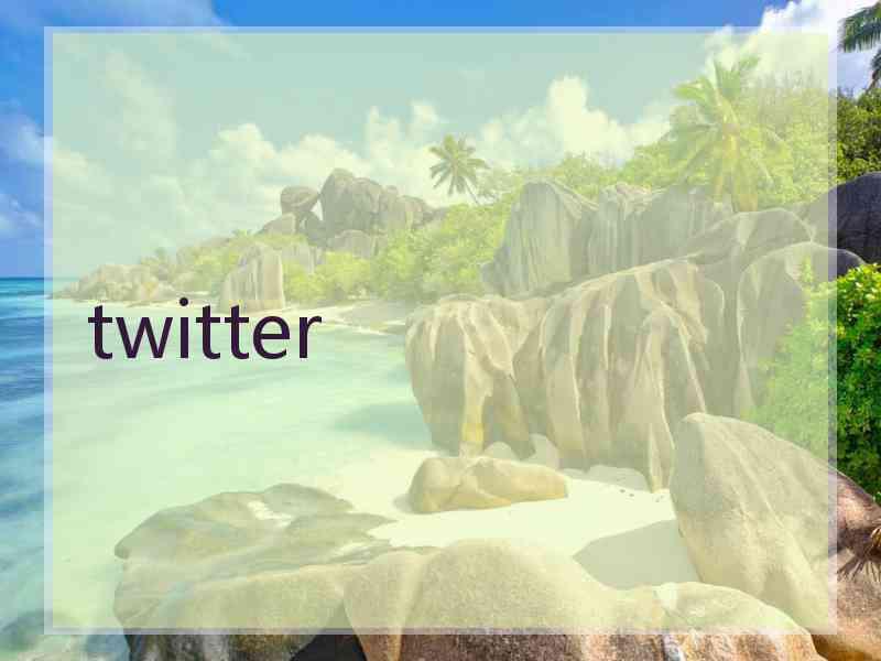 twitter 