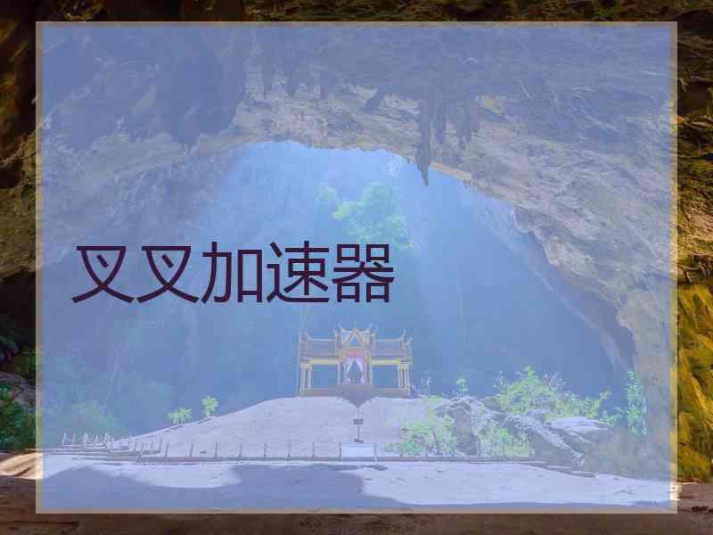 叉叉加速器